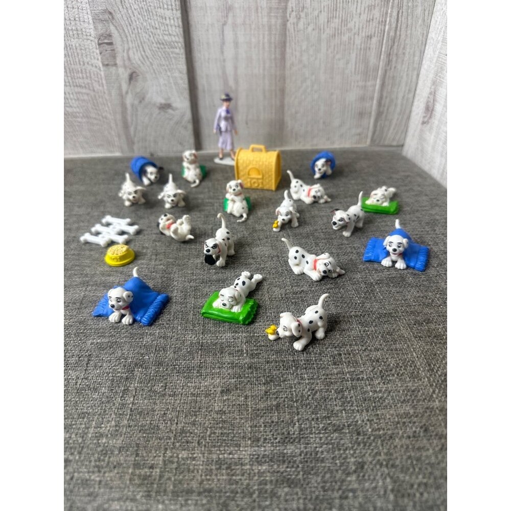 Vintage Disney 101 Dalmatians Figurines Miniature Playset Replacements Pieces